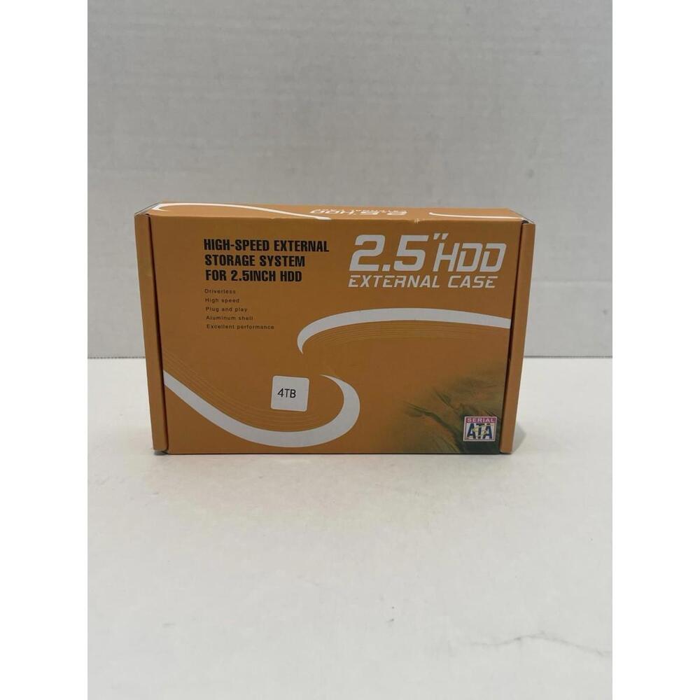 2.5 HDD External case  high speed external storage system for 2.5 in HDD 4TB